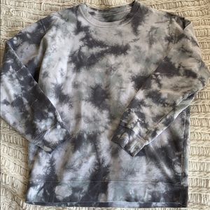 Tie dye crew neck